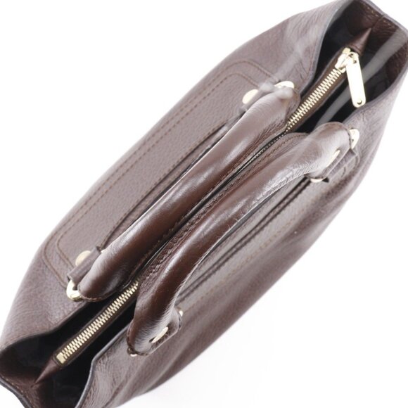 CELINE Brown Leather Bag - Picture 6 of 9